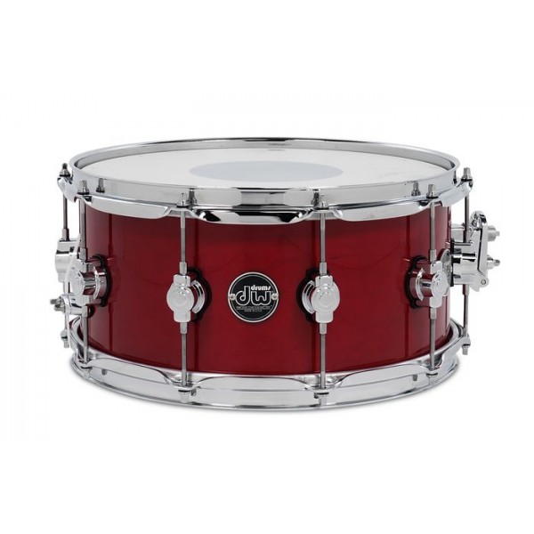 DW Performance Series Snare 14"x6.5" Candy Apple Red